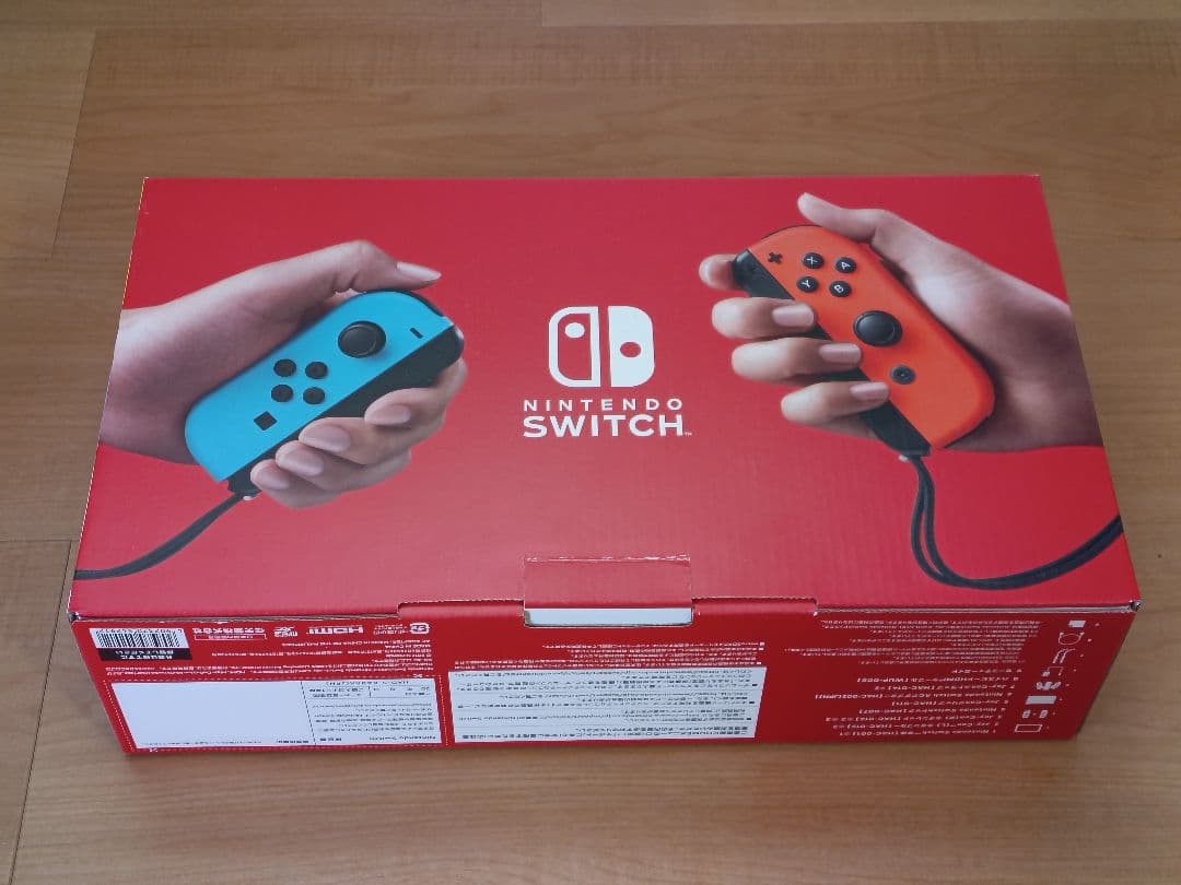 【美品】Nintendo Switch ネオンブルー/ネオンレッド 本体
