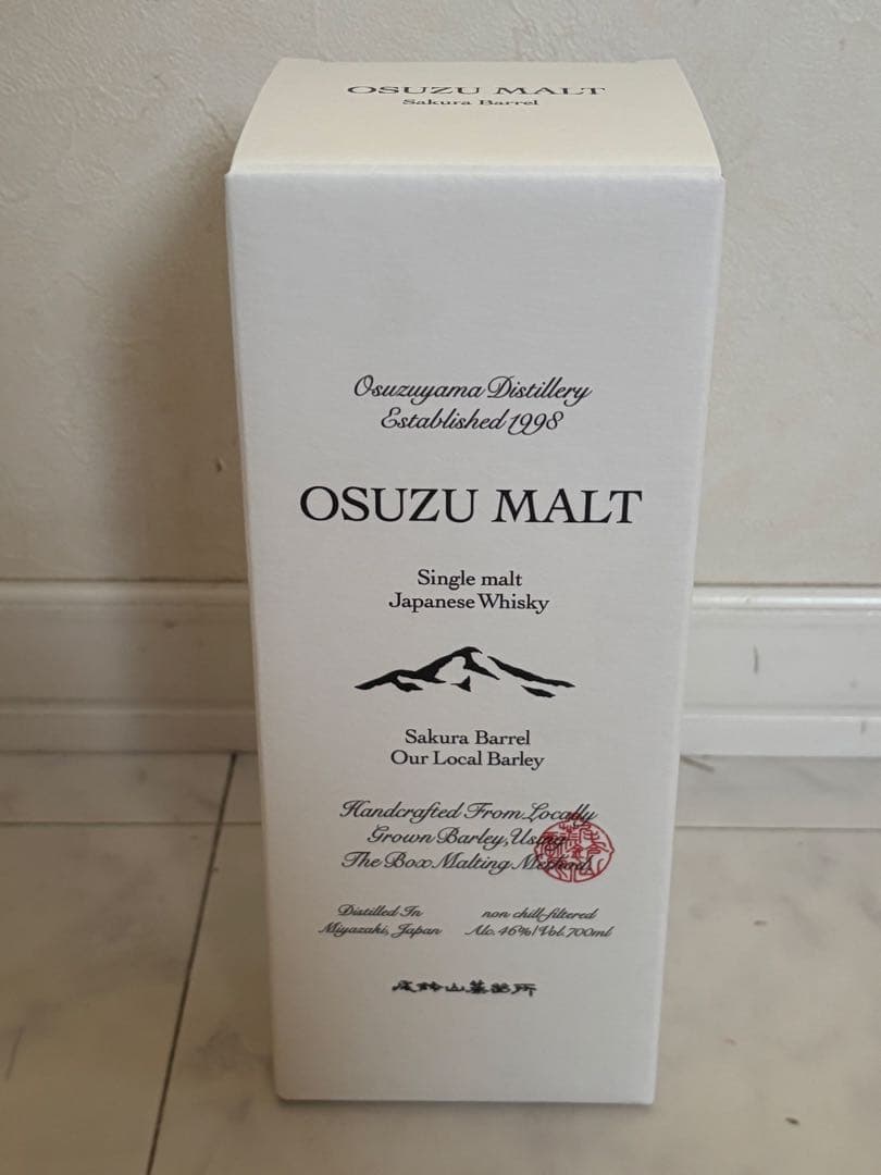 OSUZU MALT SAKURA BARREL 桜　尾鈴山蒸留所