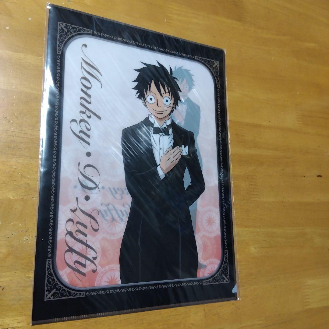 5357 ワンピース ルフィ タキシード　Ａ−４クリアファイル