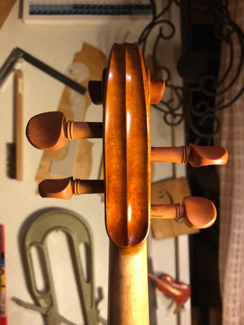 【駒&魂柱調整済】Nicolo Santi NSN60S中古バイオリン 4/4