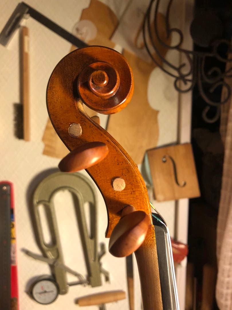 【駒&魂柱調整済】Nicolo Santi NSN60S中古バイオリン 4/4