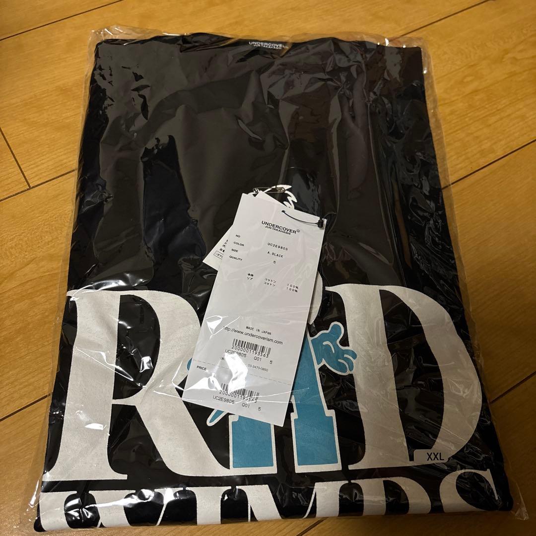 Radwimps 20th UNDERCOVER ブラック Tシャツ XXL