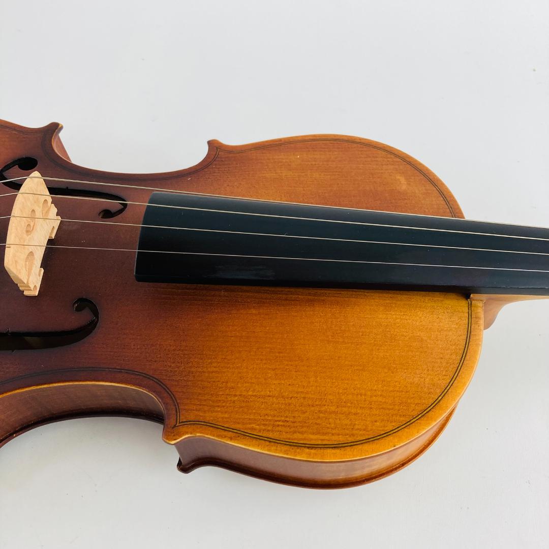 美品 ハルシュタット V-12 4/4 バイオリン 弓2本付き セミハードケース