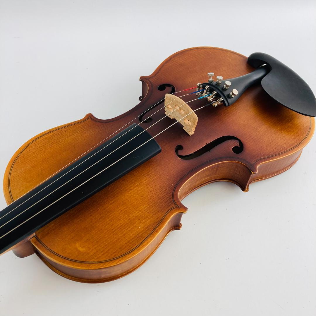 美品 ハルシュタット V-12 4/4 バイオリン 弓2本付き セミハードケース