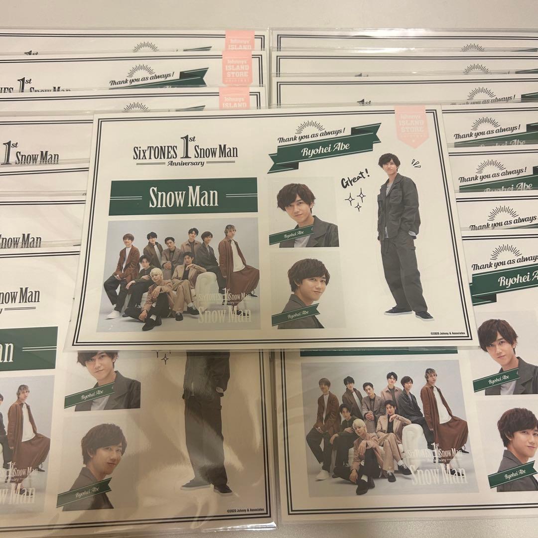 阿部亮平 ステッカー缶バッジセット