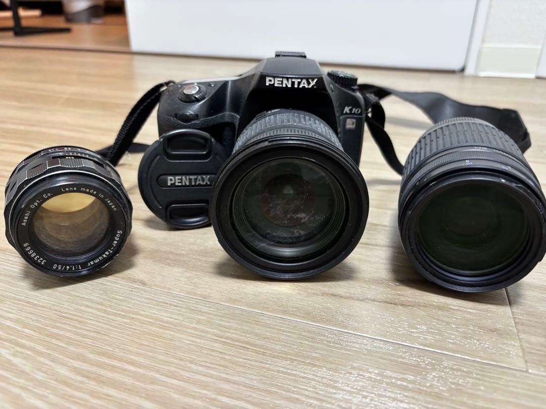 PENTAX K10 デジタル一眼レフ レンズ3本 SIGMAバッグセット