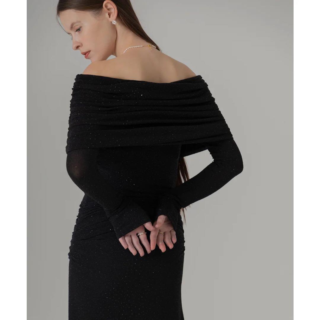 Leja ストーンオフショルダーアームカバー付き2WAYマーメイド