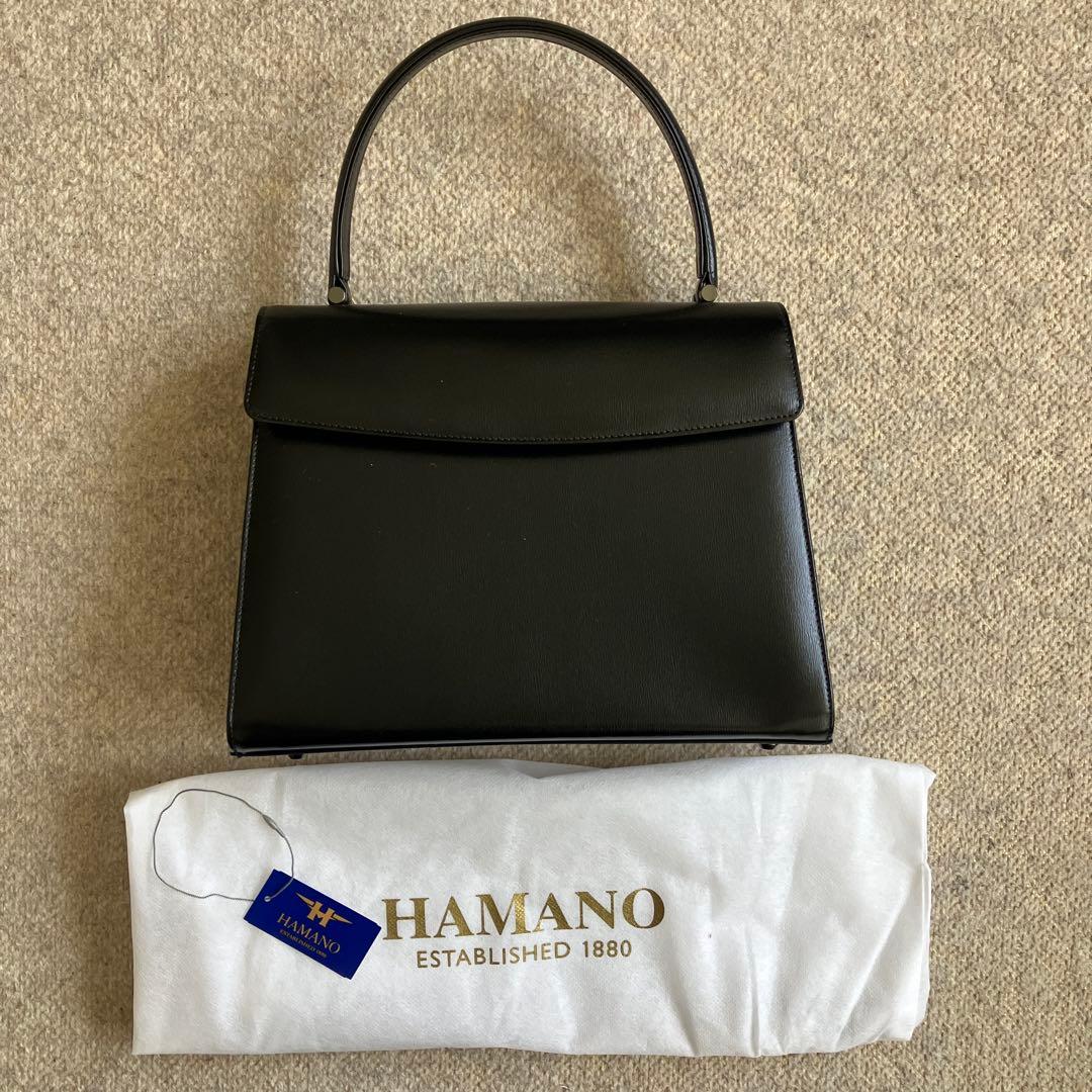 【美品】HAMANO 濱野皮革工芸 シンフォニア フォーマル バッグ