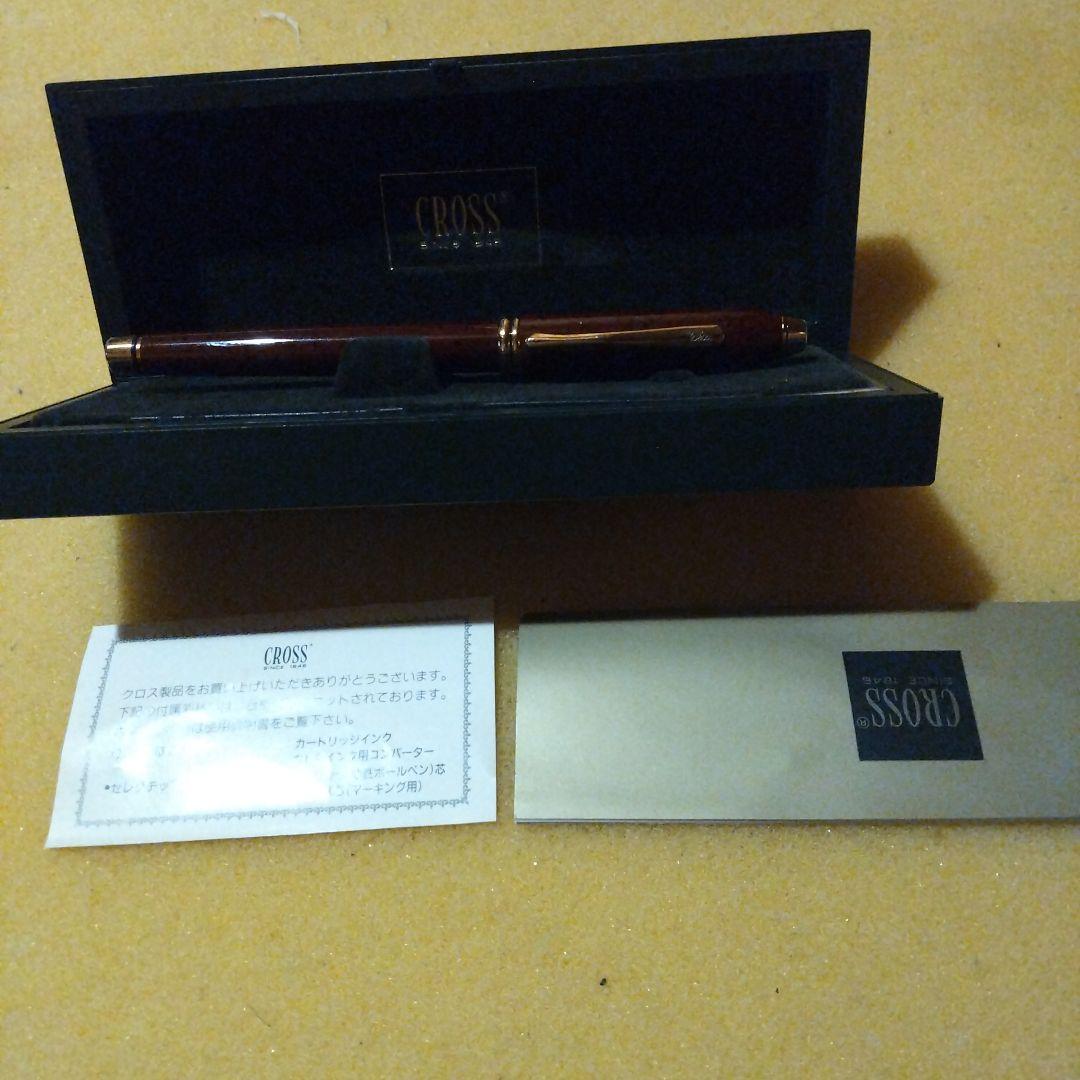 赤字覚悟 新品CROSSボールペン 重量感あり