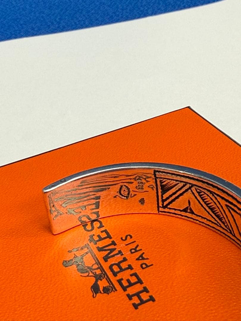 サム君HERMESTouaregトゥアレグ タコルテ バングルT4 美中古