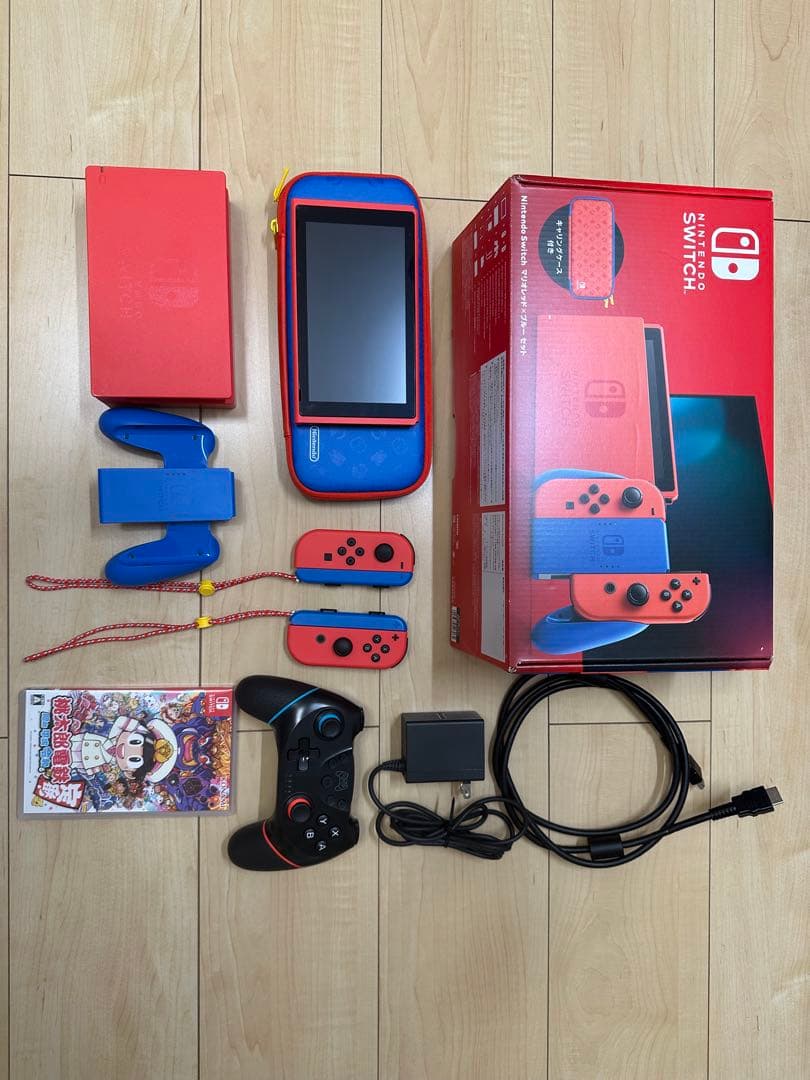 【magoman】Nintendo Switch マリオレッド×ブルー桃鉄