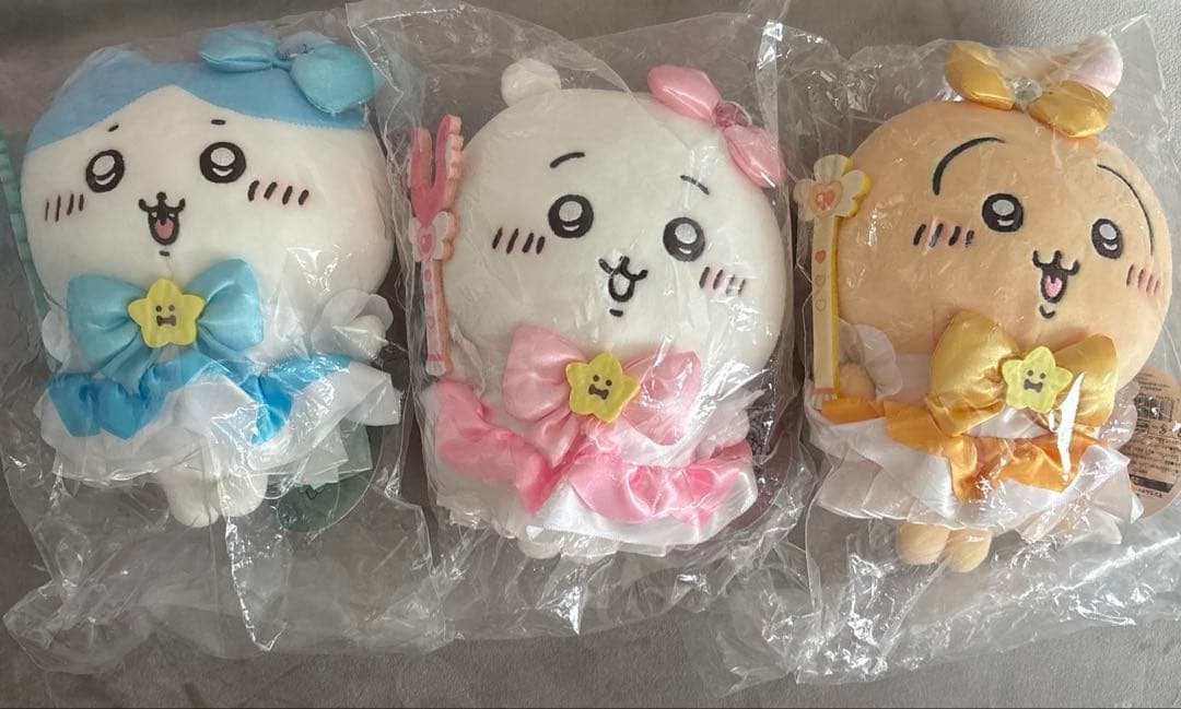 まじかるちいかわ・マジカルチャージ・ぬいぐるみS ちいかわ・ハチワレ・うさぎ