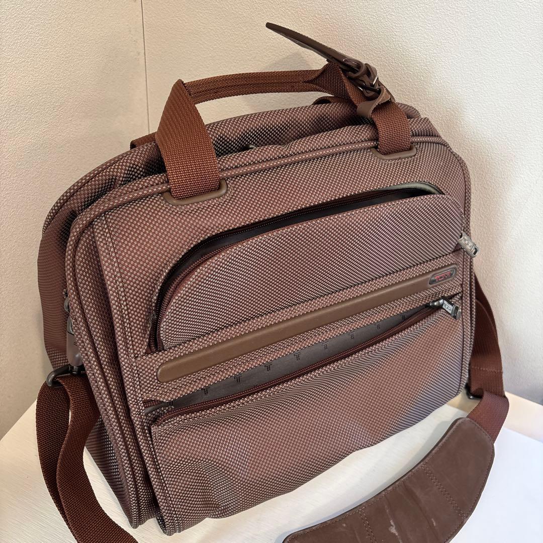TUMI トゥミ ボストンバッグ ブラウン