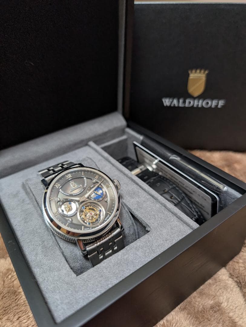 【付属品完備】ヴァルドホフ WALDHOFF ウルトラマチック シルバー
