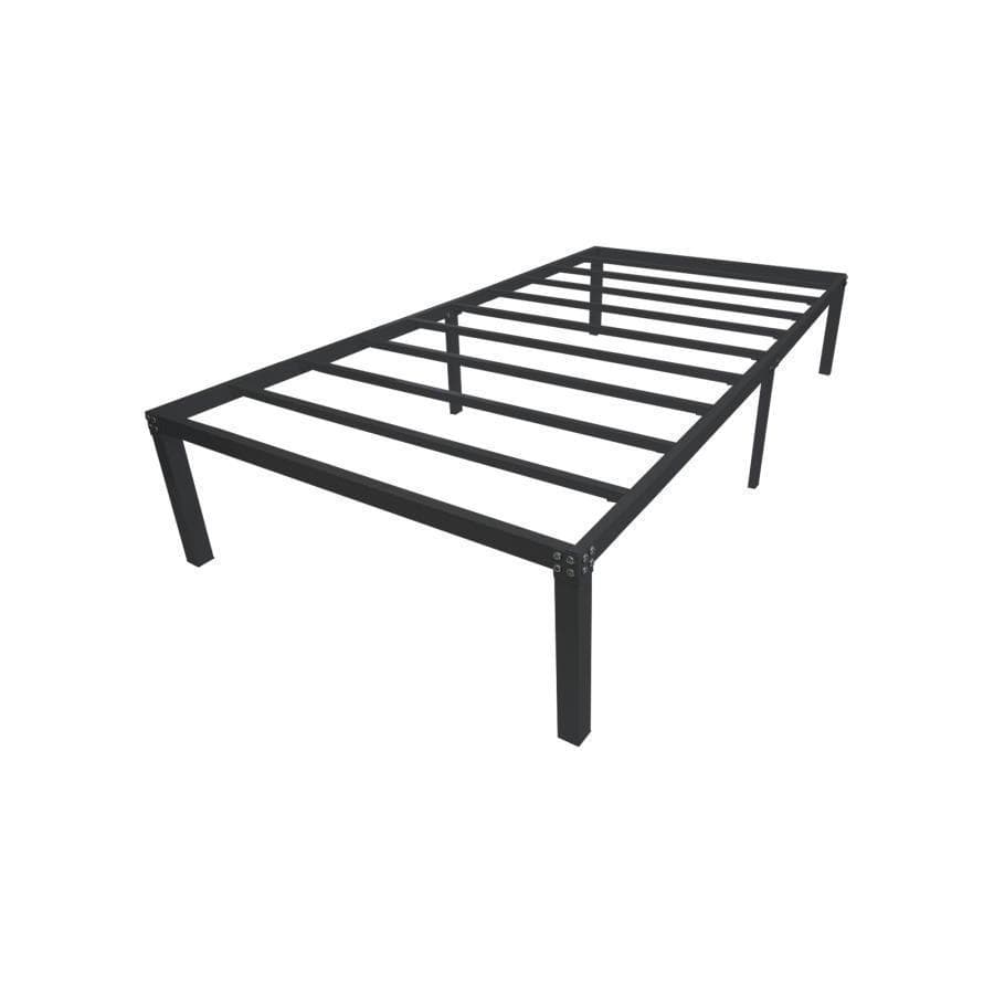 ベッド パイプベッド ベッドフレーム シングル 折りたたみ ブラック 2313