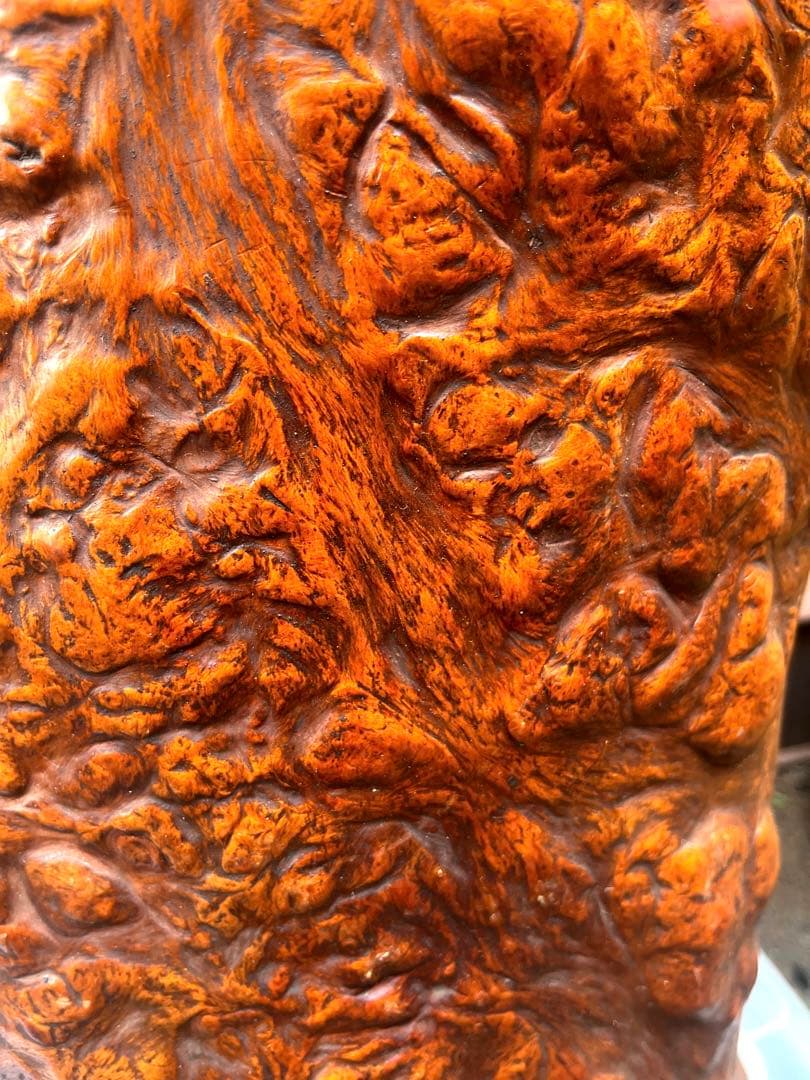 花台　木瘤 茶道具　華道　逸品 自然木 瘤付き 花器・銅根木 古美術アンティーク