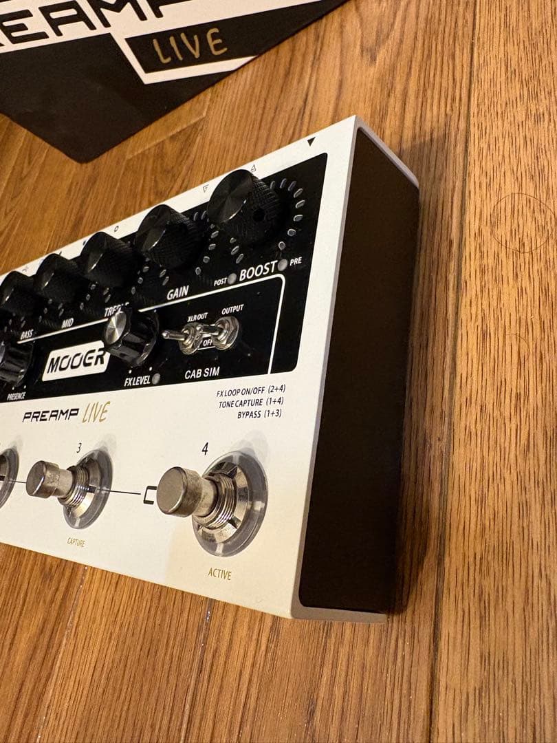 MOOER PREAMP LIVE ギターエフェクター