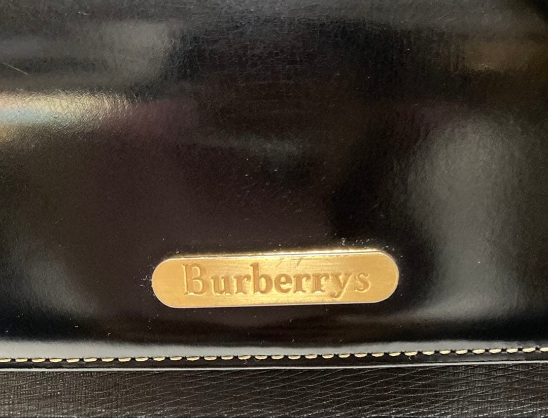 Burberry ブラック ハンドバッグ