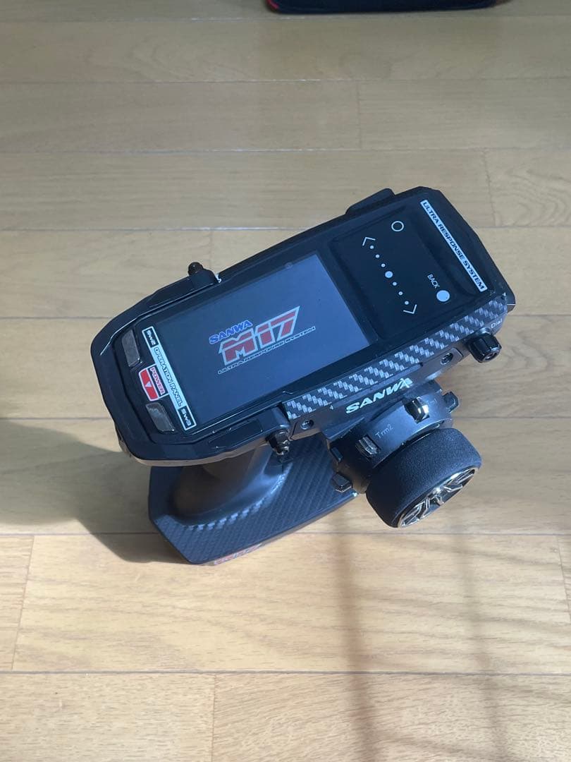 SANWA M17送信機とバッグ付き　現状渡し