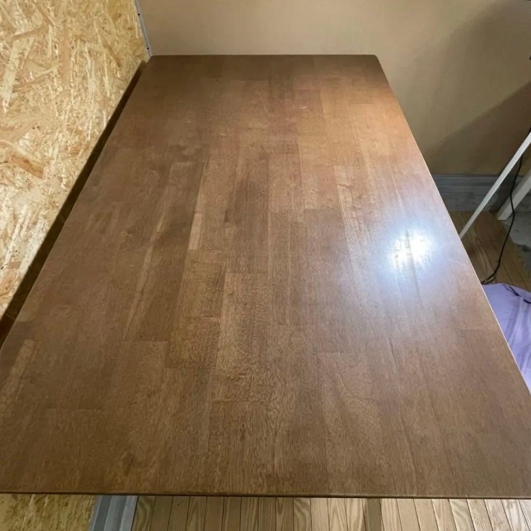 北欧レトロ ダイニングテーブル 天然木 大型テーブル