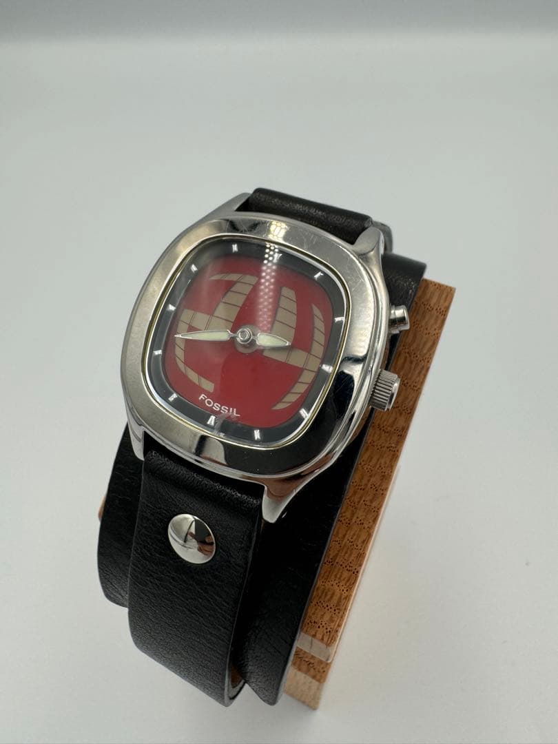 FOSSIL BIG TIC フォッシル　クォーツ腕時計　レザーベルト　 A30