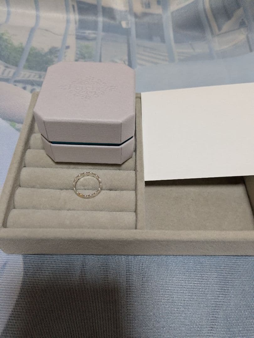 perche？　シルバー X K18 marumaru ring 3　☆最終価格