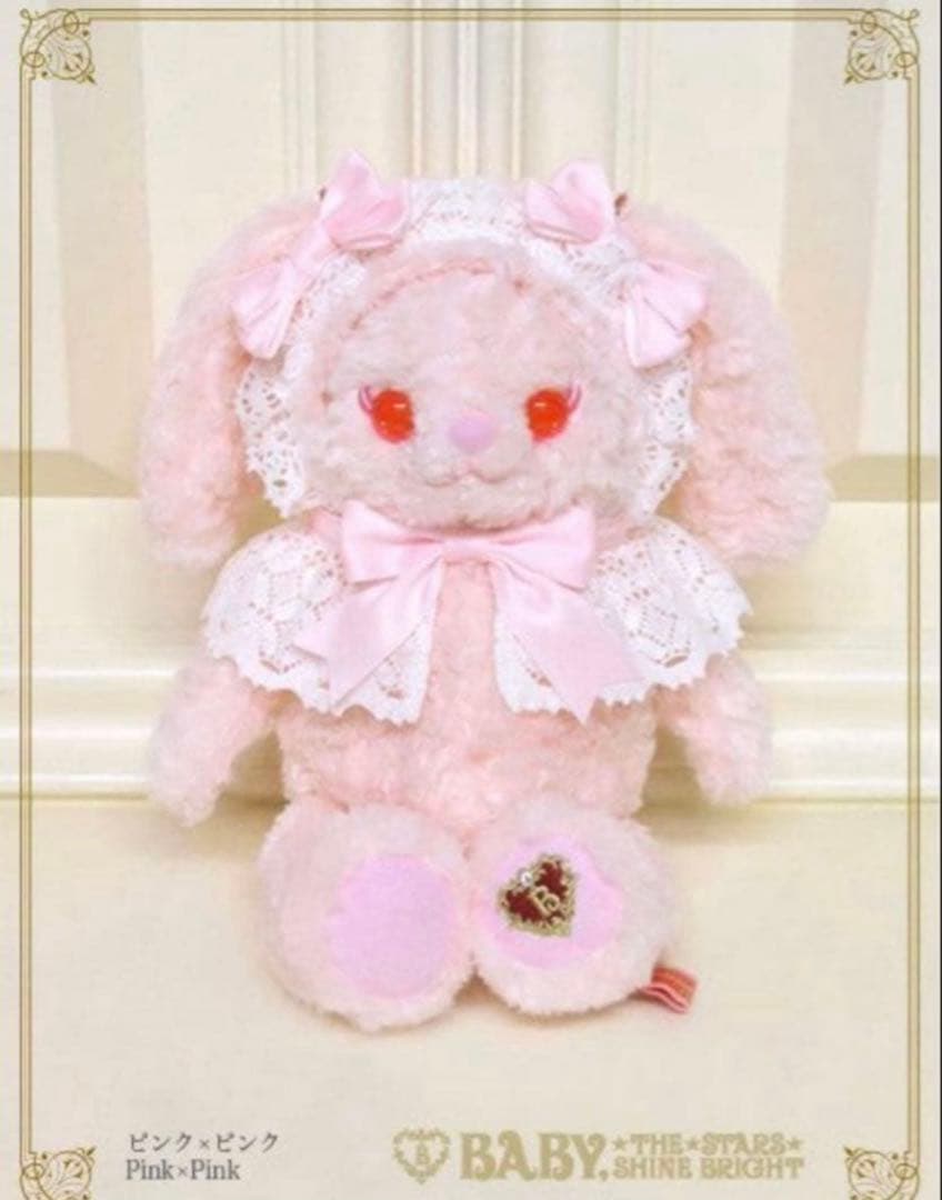 BABY うさくみゃポシェット ピンク×ピンク 新品 ロリィタ
