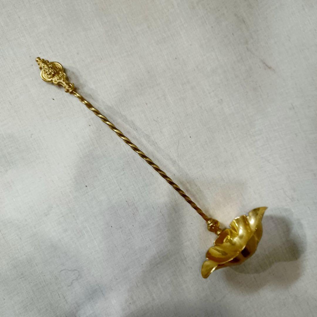 年代物 西洋アンティーク 特大 装飾 ガラス スープジャー 金工 彫刻 彫金