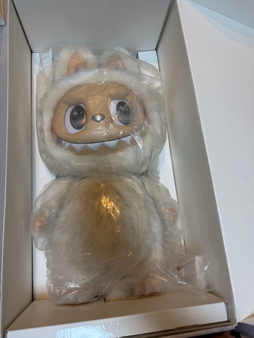 ラブブジモモ エンジェル 2体セットぬいぐるみ（白・茶色）激レア品