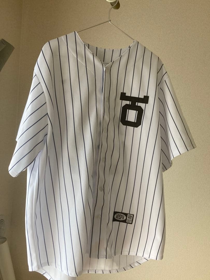 aespaジゼル　野球ユニフォーム　トレカ付き