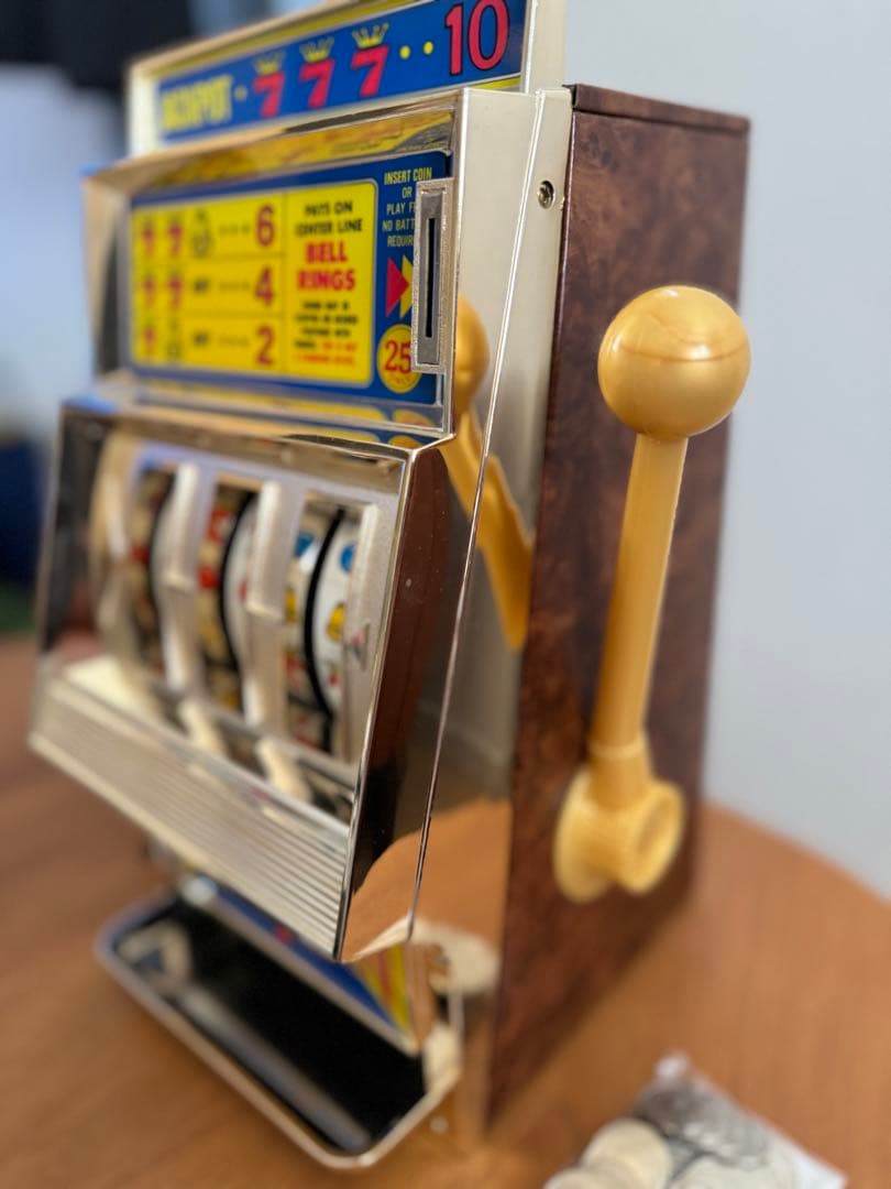 スロット マシン JACKPOT 昭和 レトロ おもちゃ ゲーム