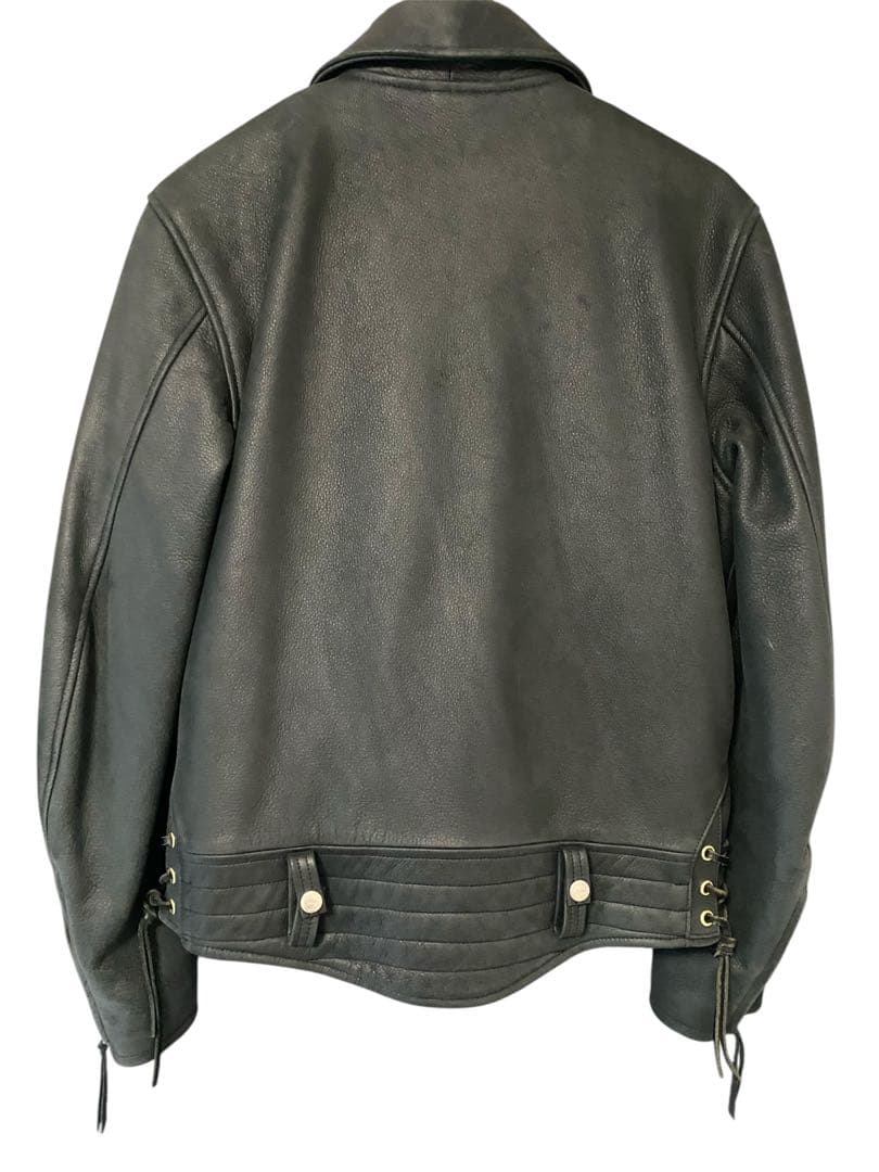 Indian Motorcycle カウレザー ジャケット ブラック