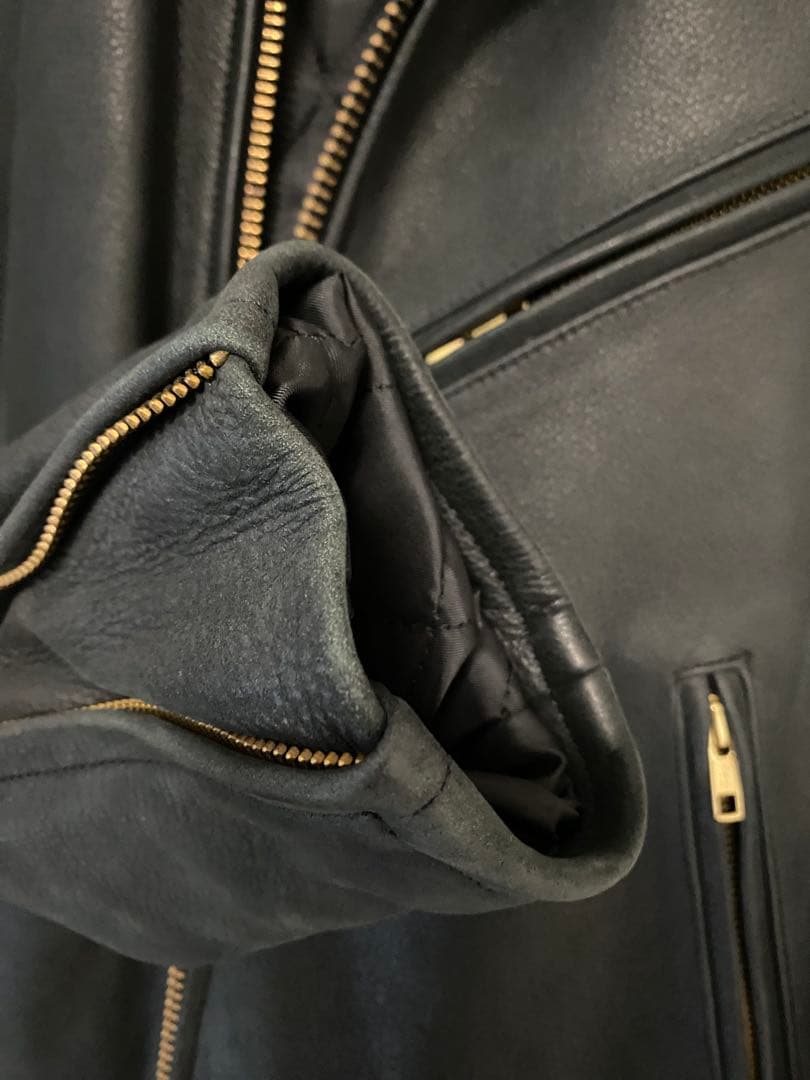 Indian Motorcycle カウレザー ジャケット ブラック