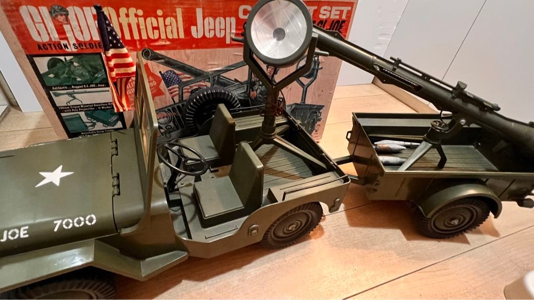 1/6 スケール 1960年代 ハズブロ GIJOE ファイブスター ジープ
