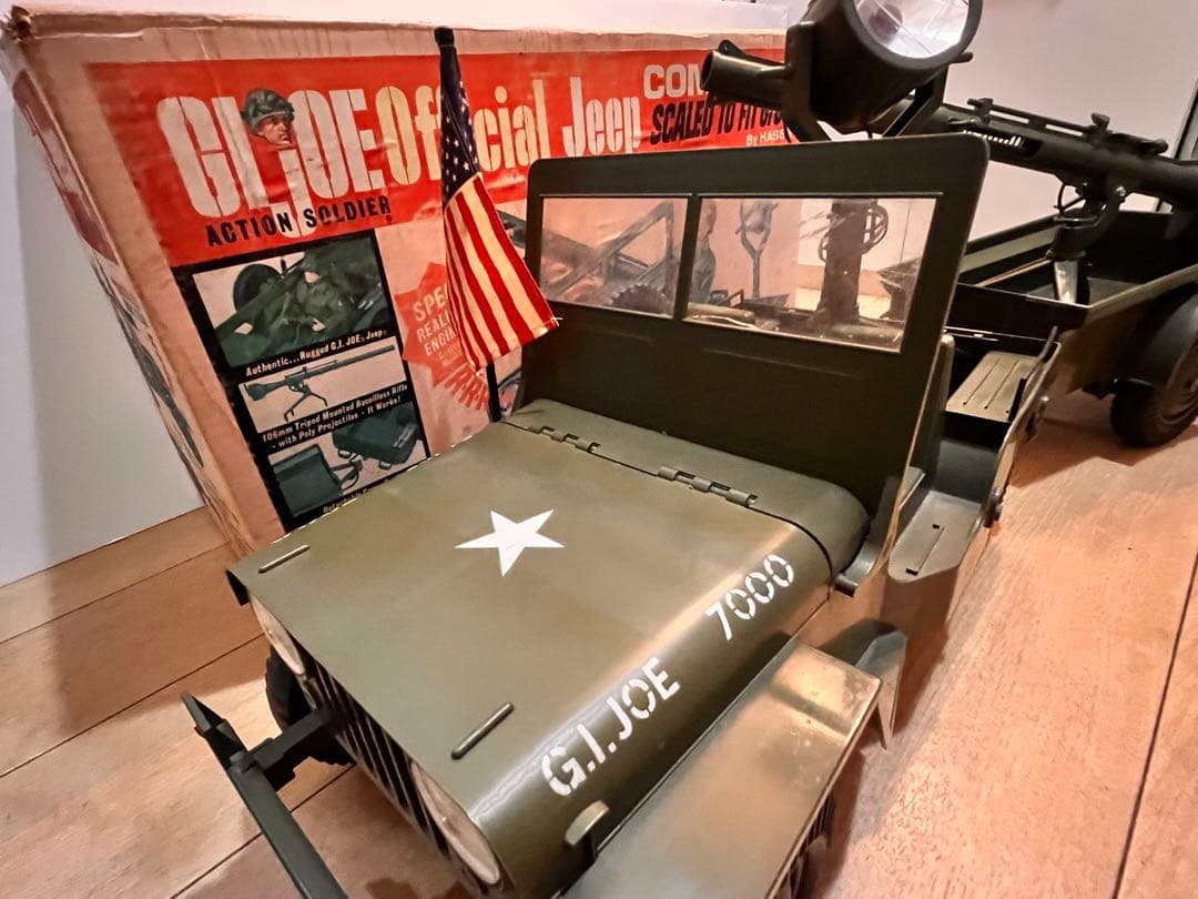 1/6 スケール 1960年代 ハズブロ GIJOE ファイブスター ジープ