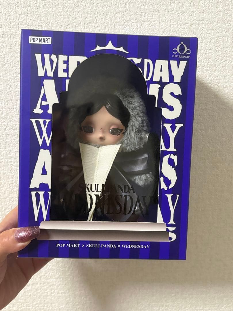 SKULLPANDA x Wednesday タイ　POPMART
