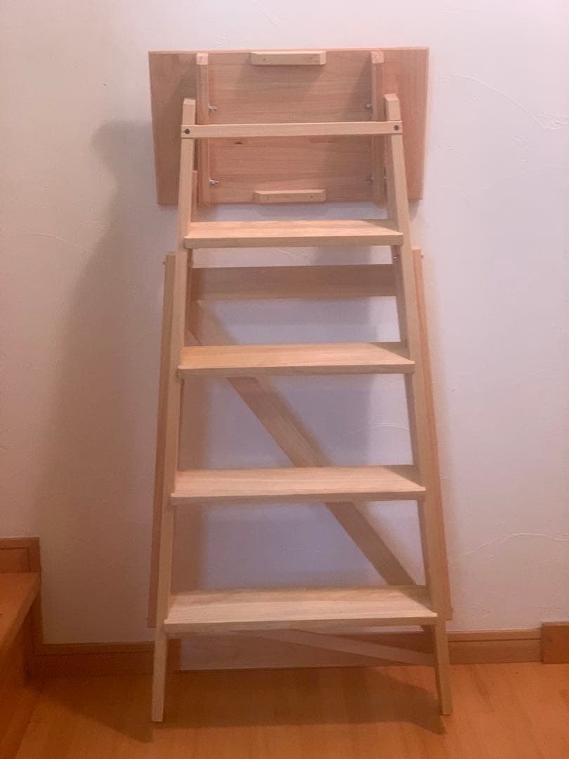 h920 ウッドラダー　5段ワイド　R060305-04