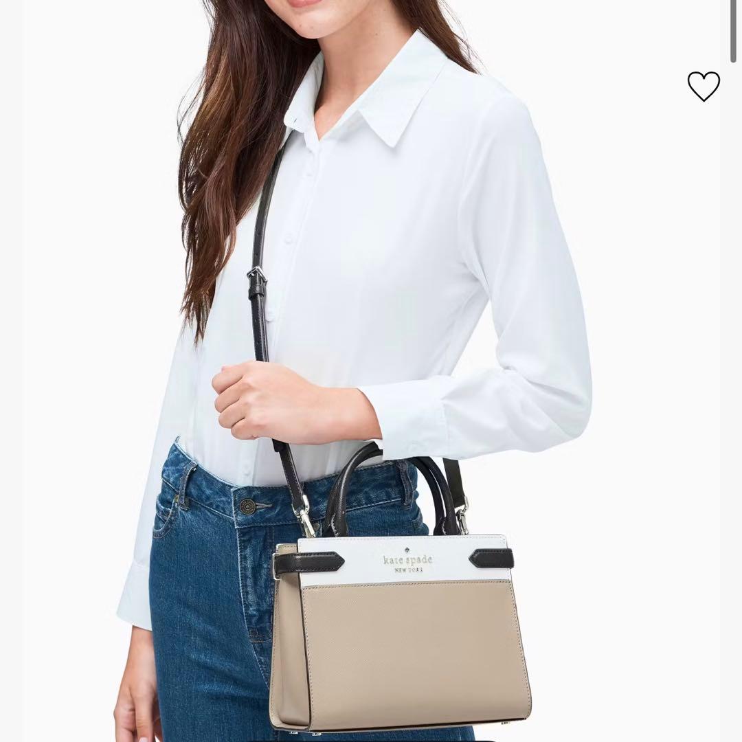 【未使用】kate spade ステイシー カラーブロック スモール サッチェル