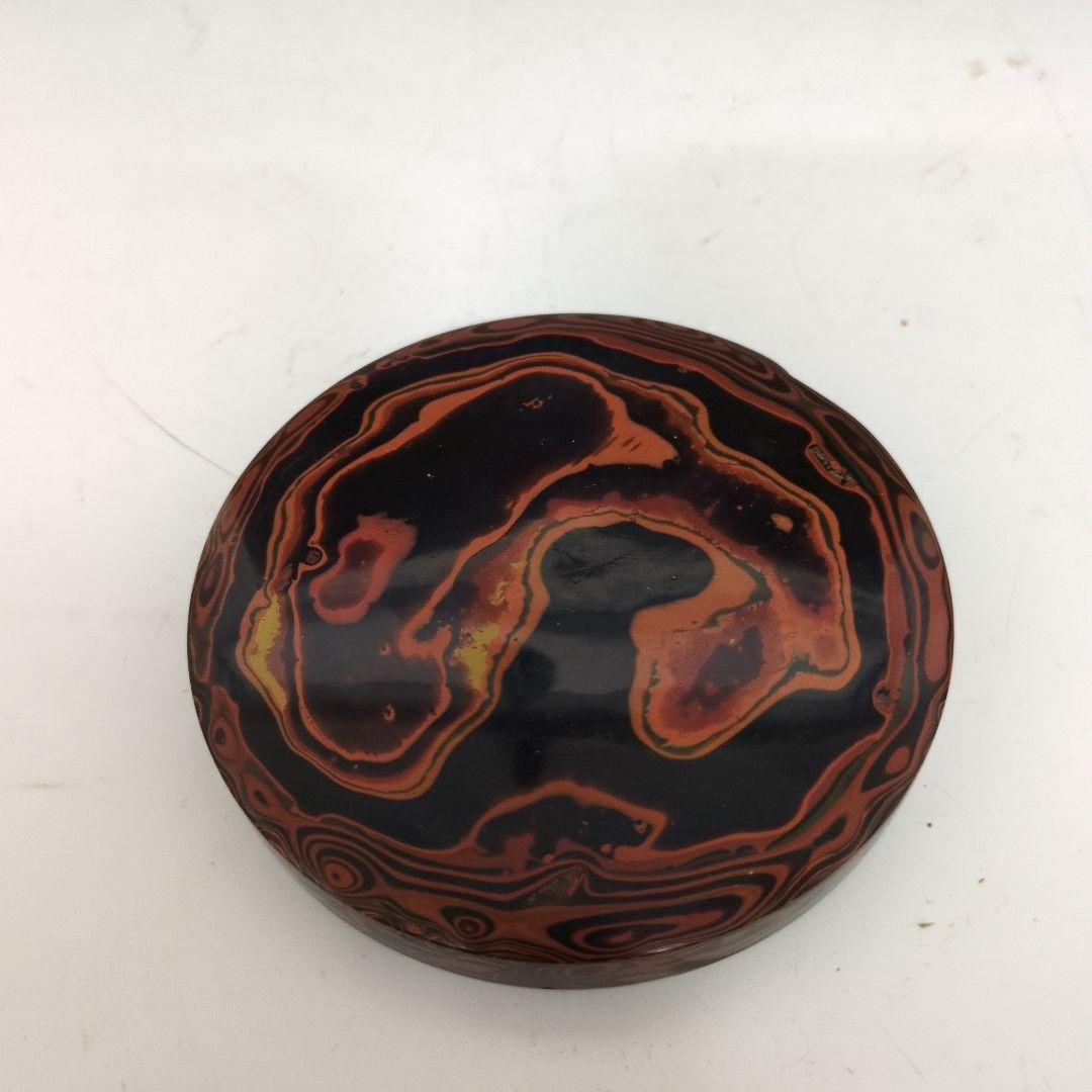 時代堆朱香合 茶道具 香道具 江戸時代