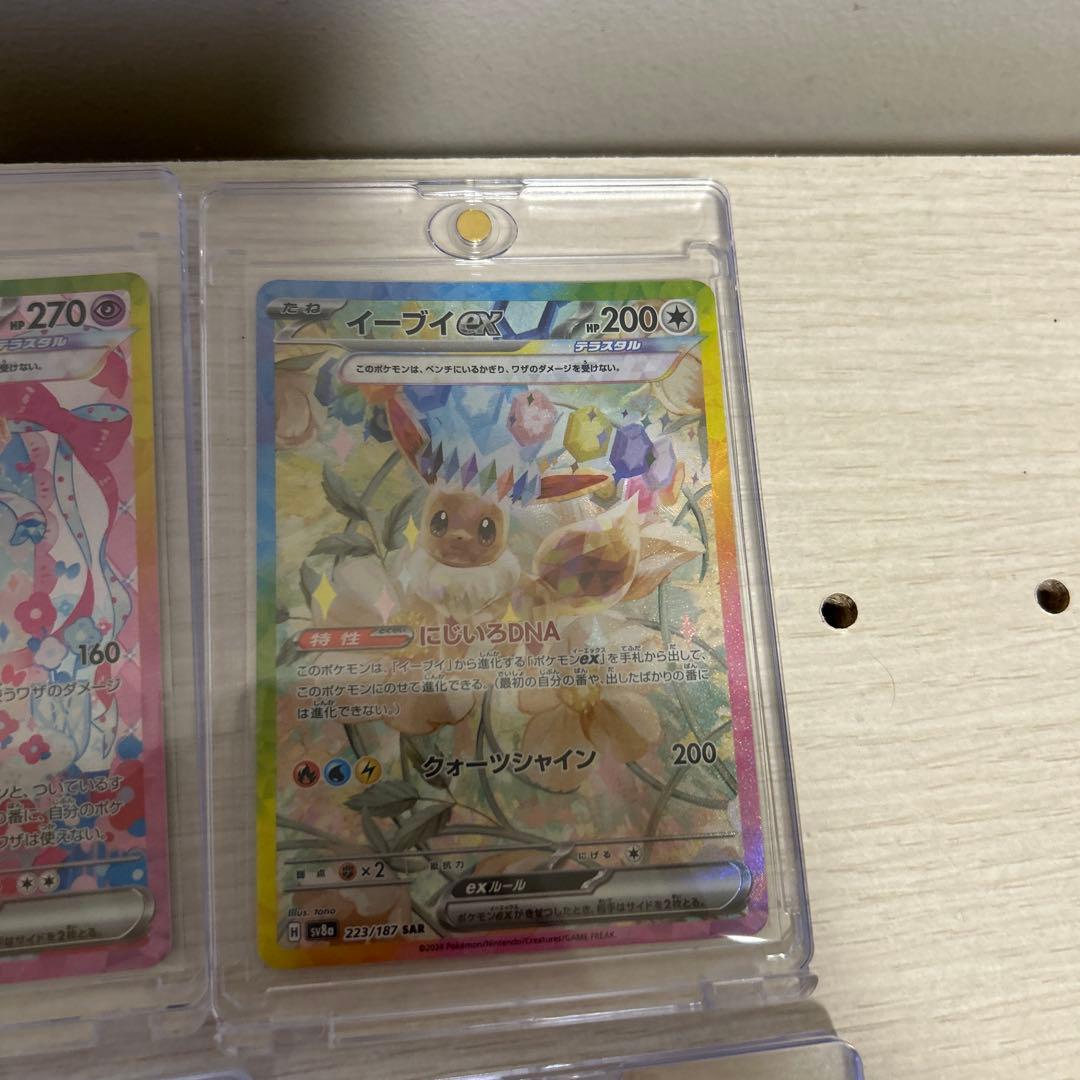 ポケカ引退品　 ブイズsar コンプリート