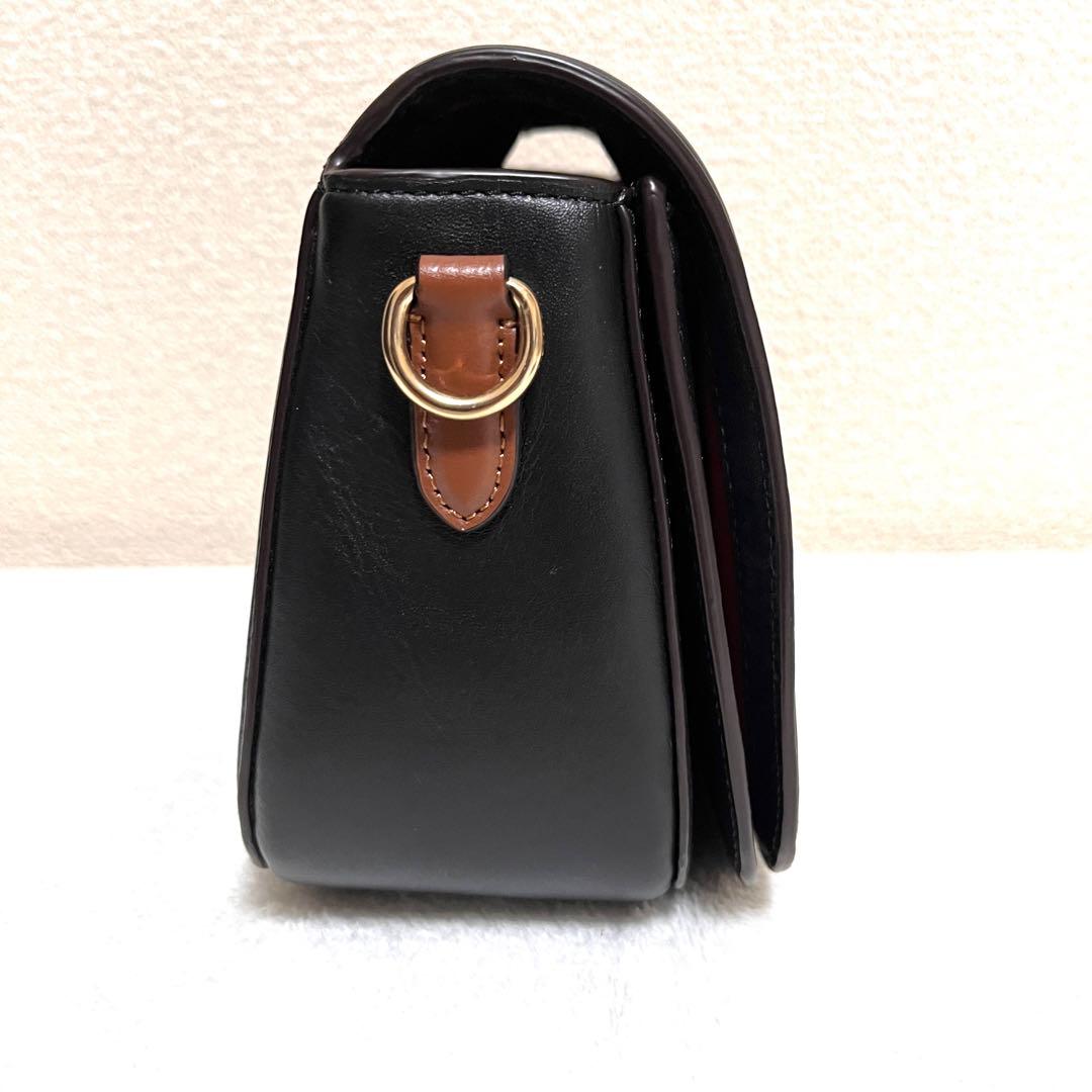 極美品 COACH ジェス ホースアンドキャリッジ ブラック クロスボディ