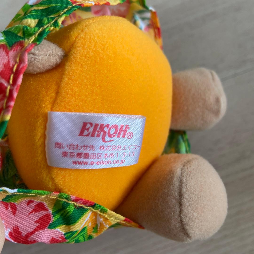 サンリオ　日焼けキティ ハイビスカス　ぬいぐるみ　レトロ　レア　非売品　平成