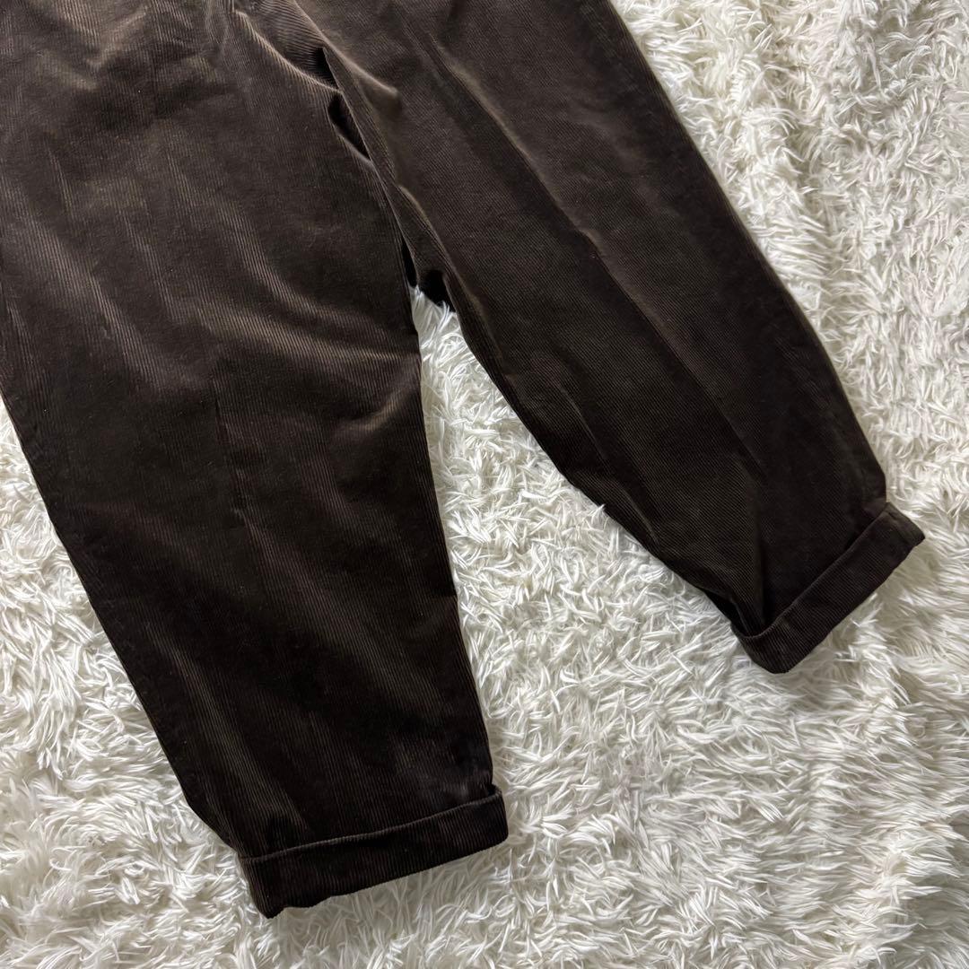 極美品✨ BEAMS PLUS 2Pleats Corduroy pant 太畝