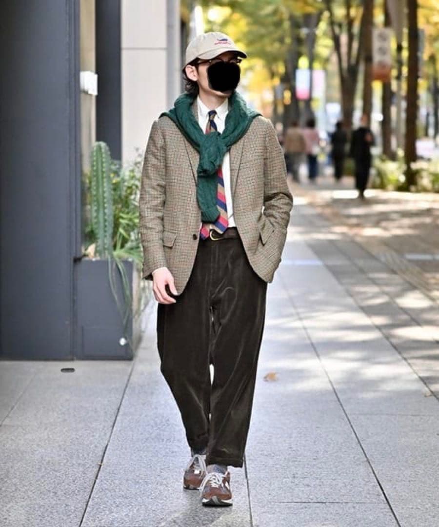 極美品✨ BEAMS PLUS 2Pleats Corduroy pant 太畝