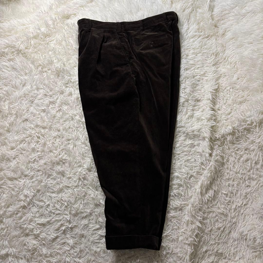 極美品✨ BEAMS PLUS 2Pleats Corduroy pant 太畝