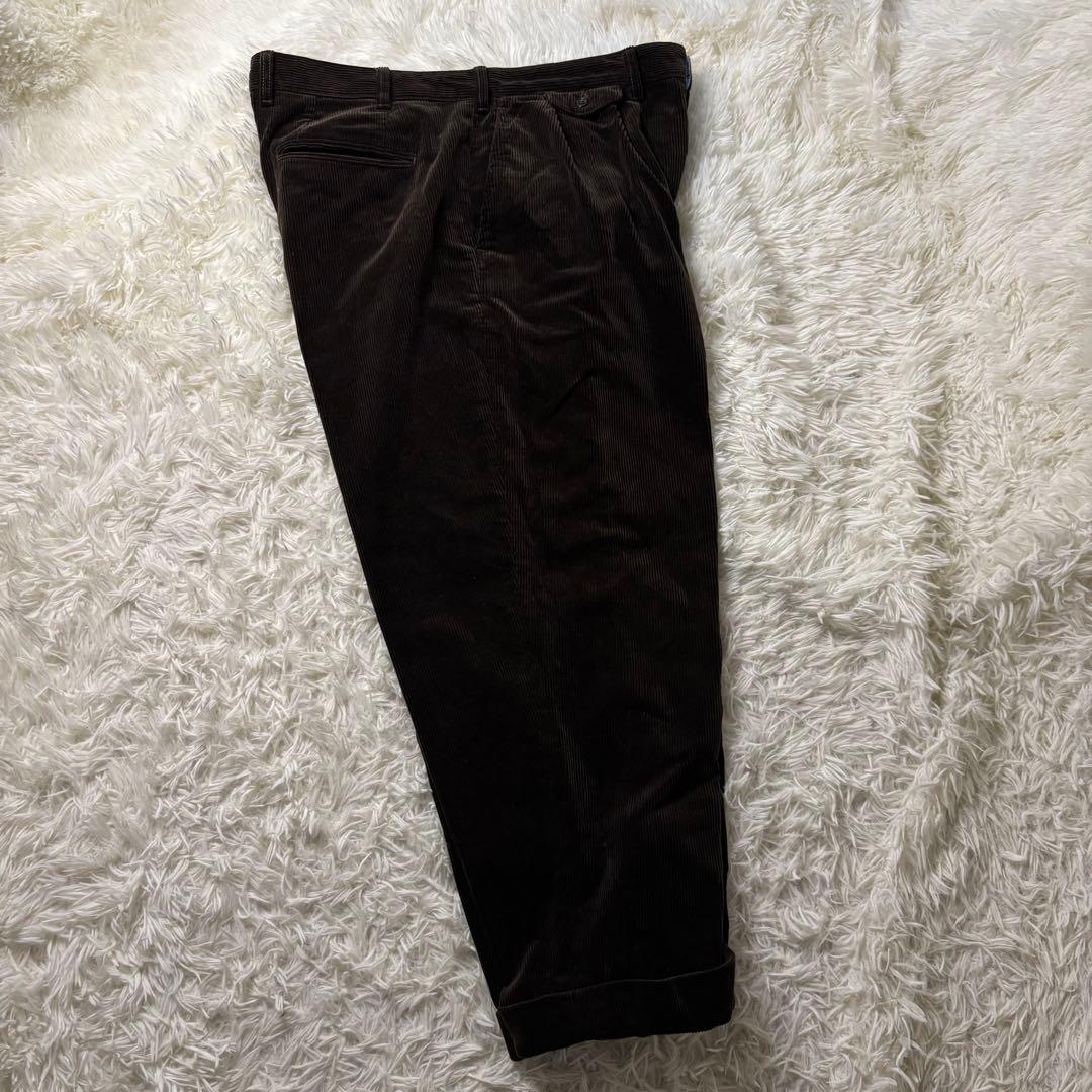 極美品✨ BEAMS PLUS 2Pleats Corduroy pant 太畝