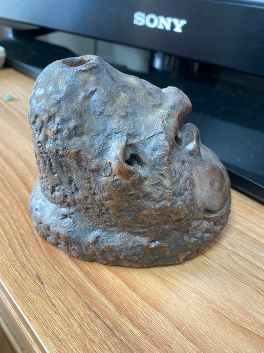 あ*ん様 十鶴 やちむん ドクロ 豆 ソーサー マカイ 器 皿 琉球 沖縄