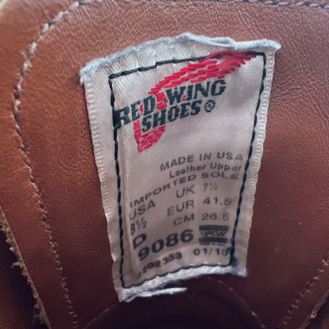 【廃盤】REDWING 9086Mil-1 BlucherOxford 26.5