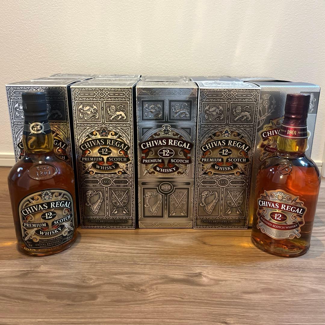 シーバスリーガル12年　未開栓　15本まとめ売り