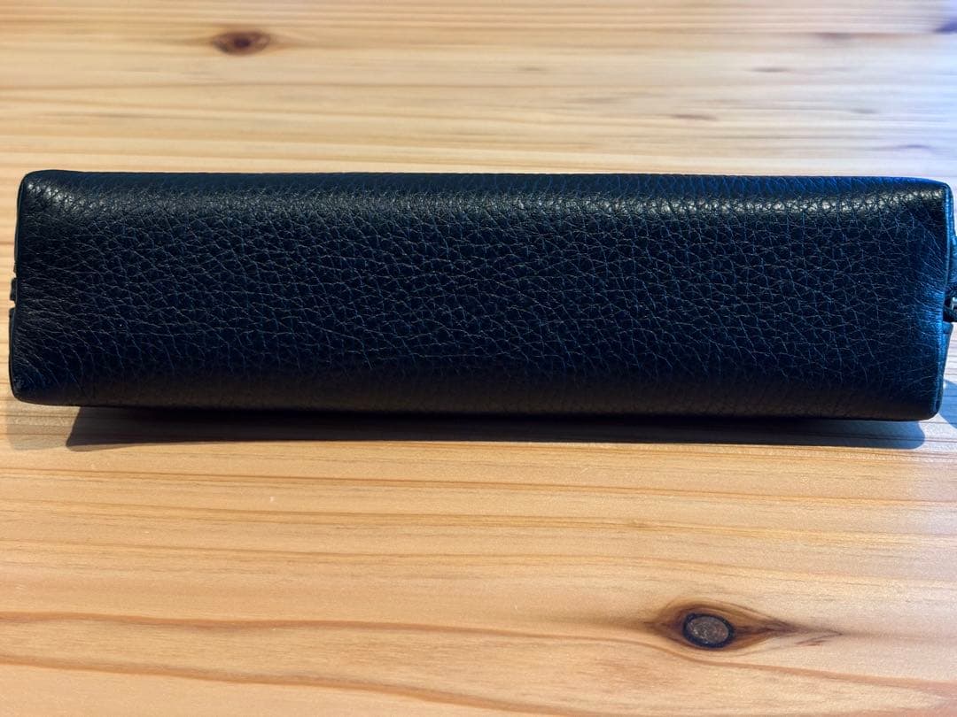 【美品】SMYTHSON/スマイソン/ペンケース/レザー/ブラック